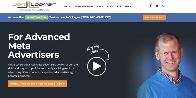 Jon Loomer Digital blog homepage