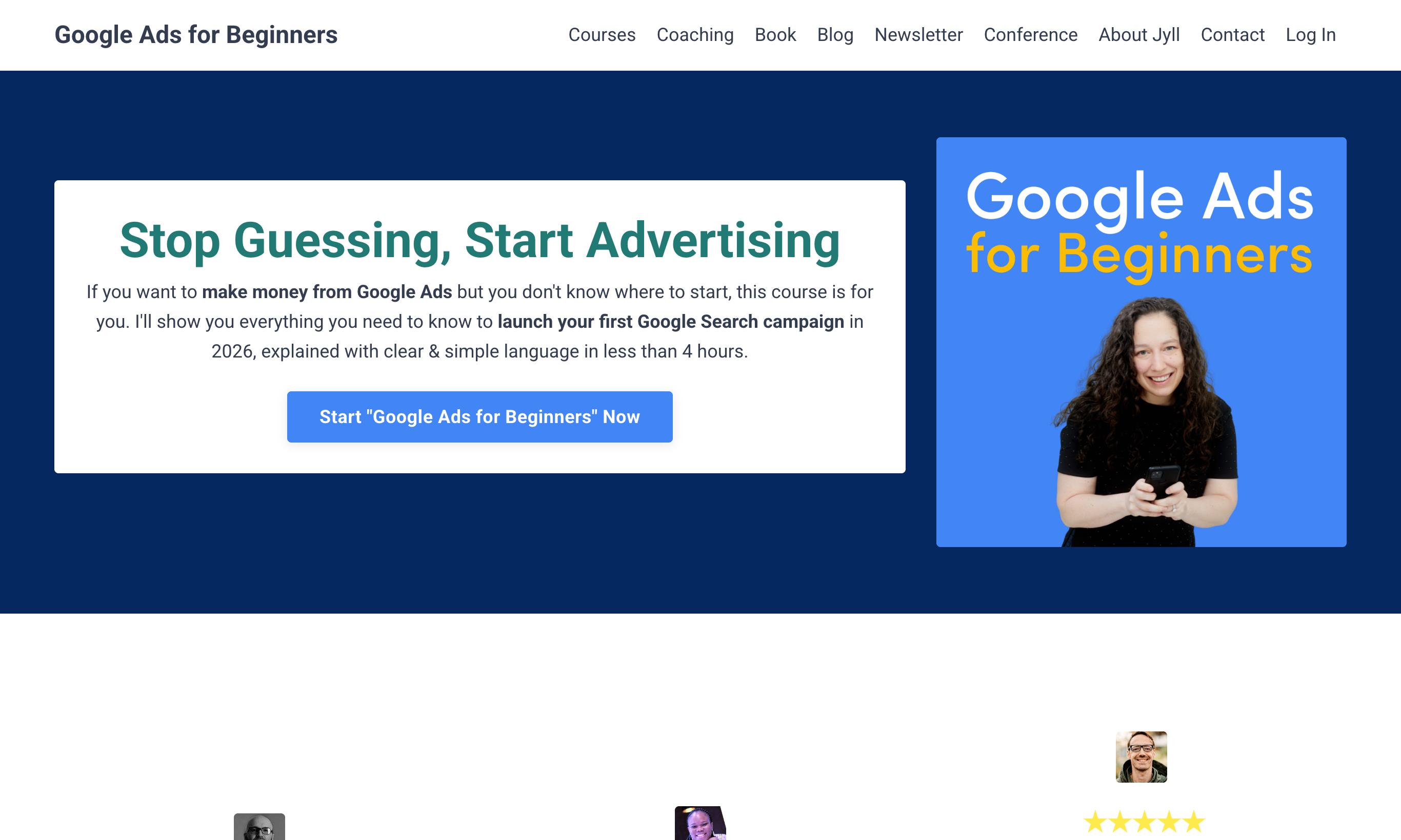 Google Ads for Beginners by Jyll Saskin Gales (ex-Google)
