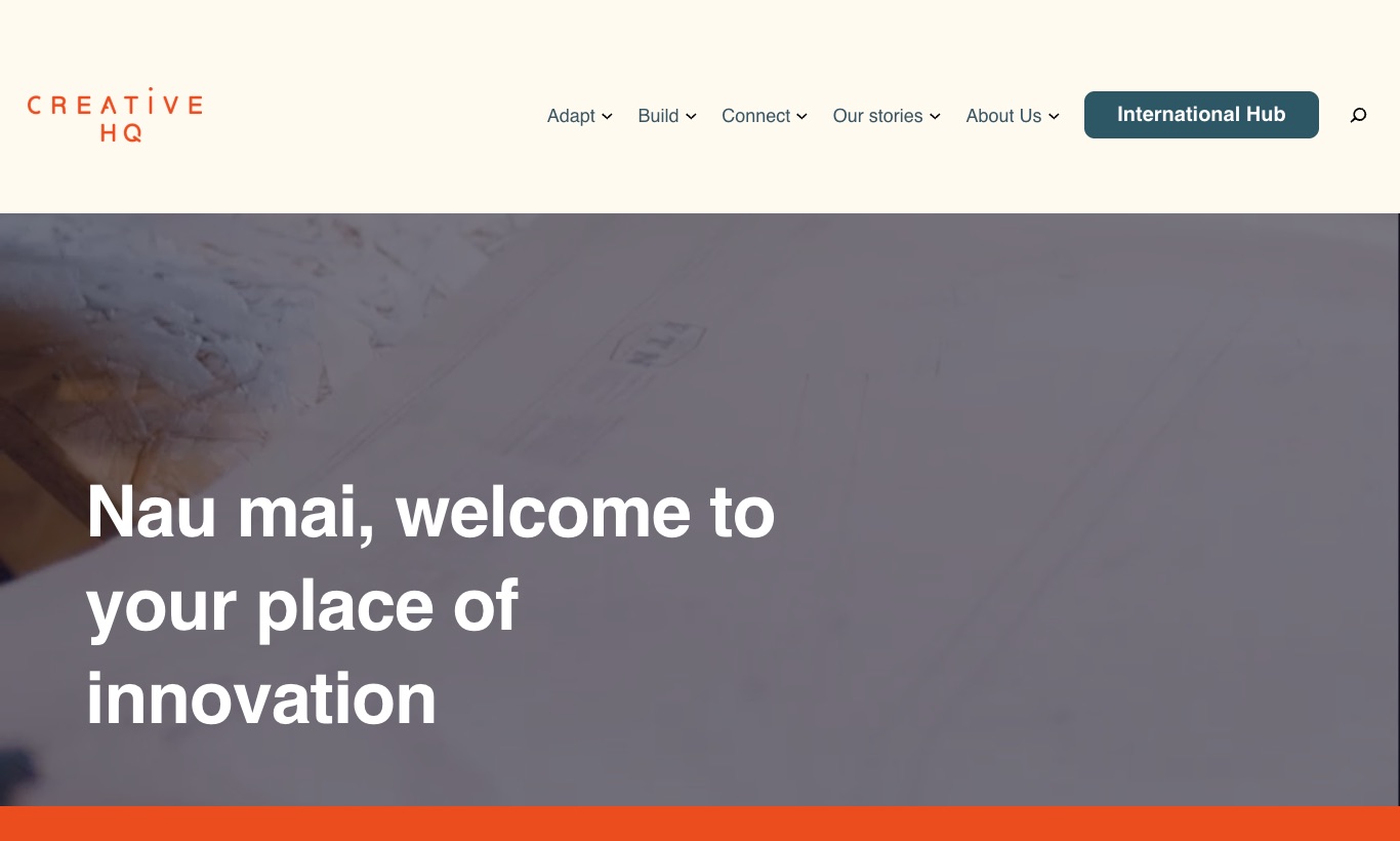 Creative HQ website, September 2026