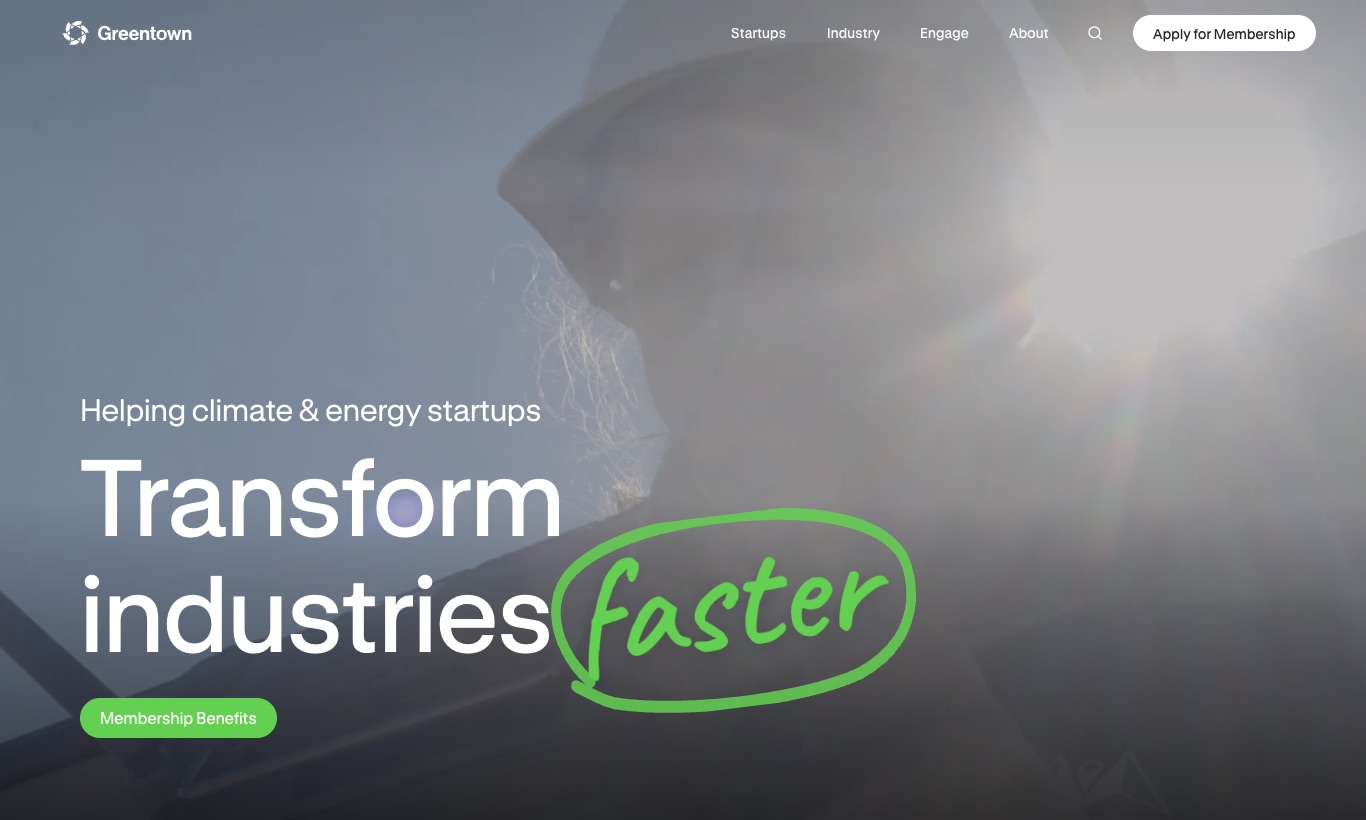 Greentown Labs website, September 2026