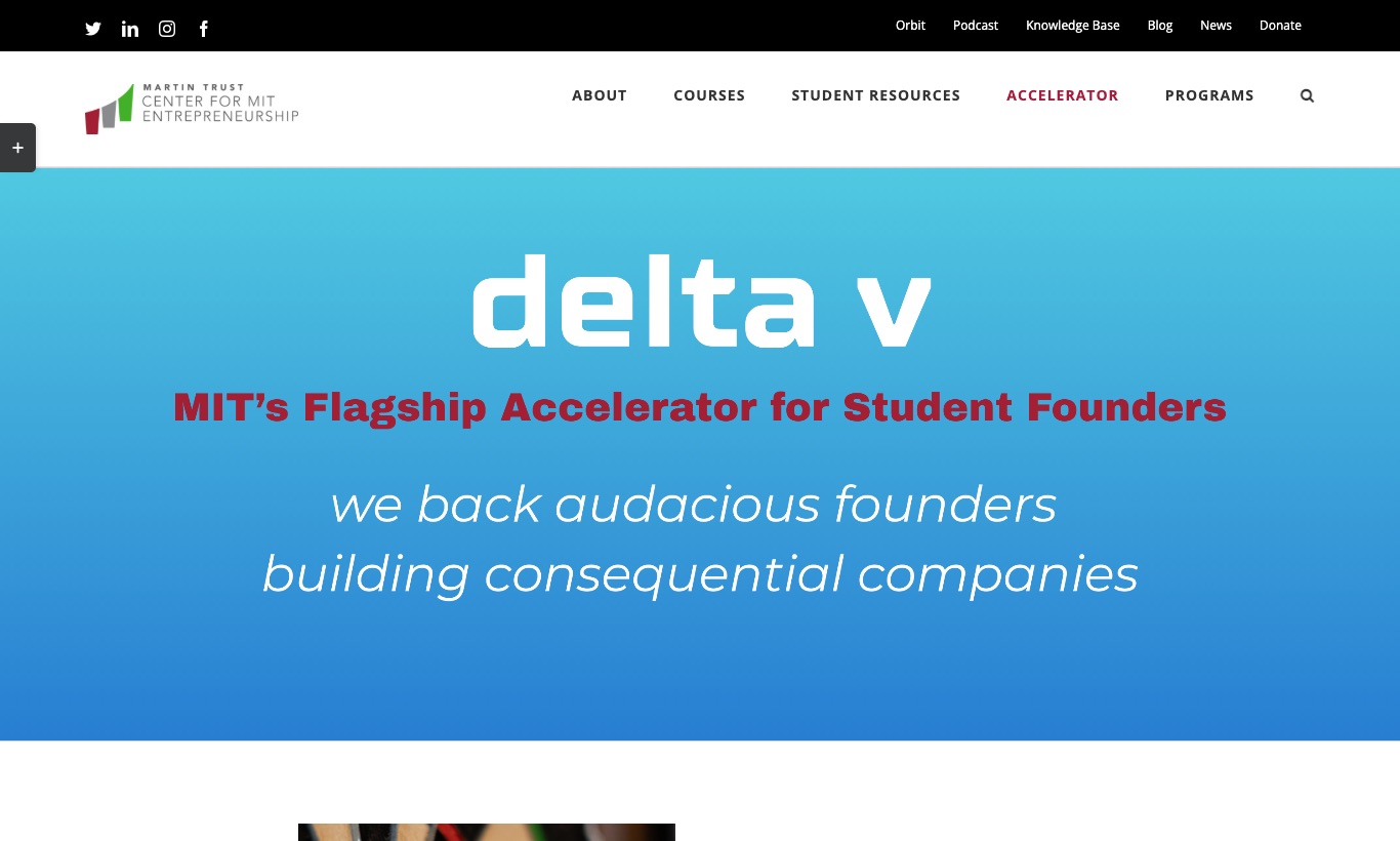 MIT delta v website, September 2026