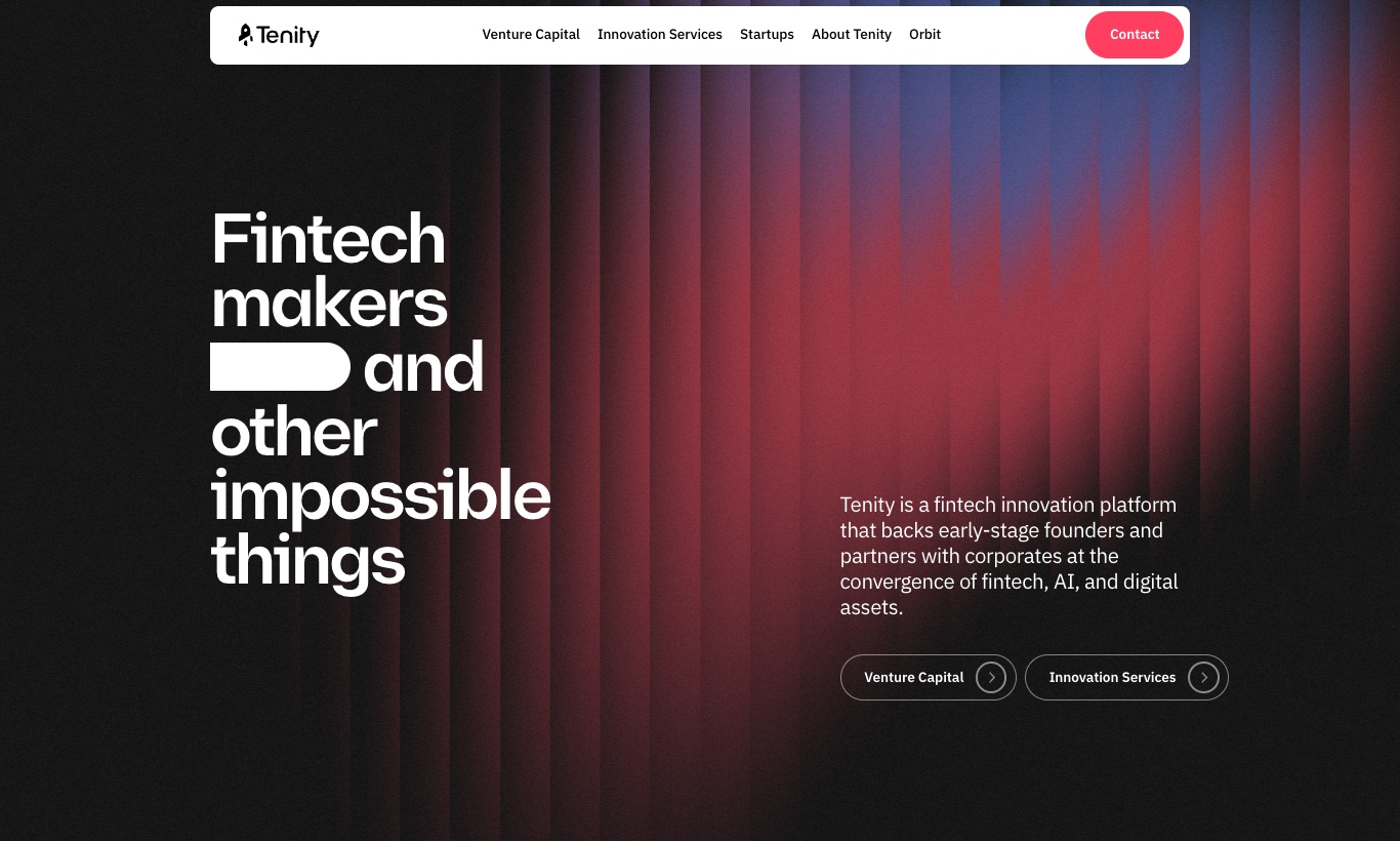 Tenity website, September 2026