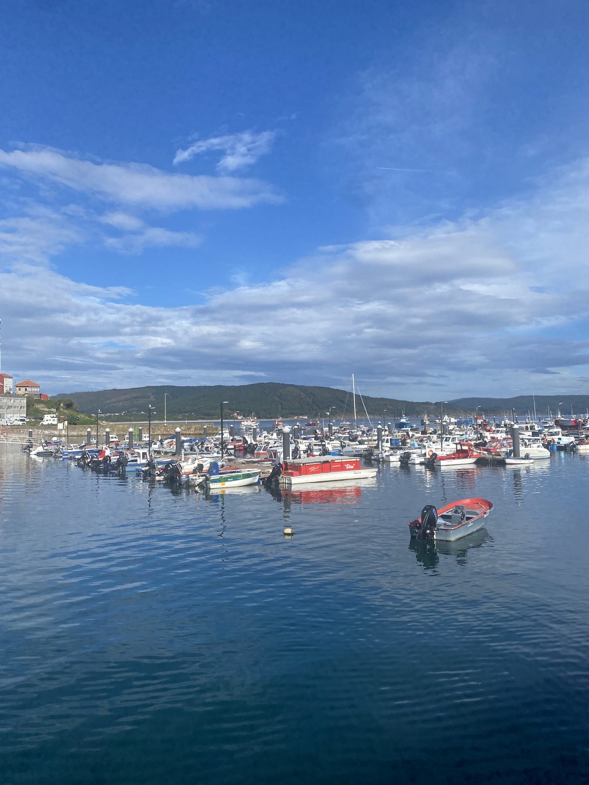 The harbor at Finisterre