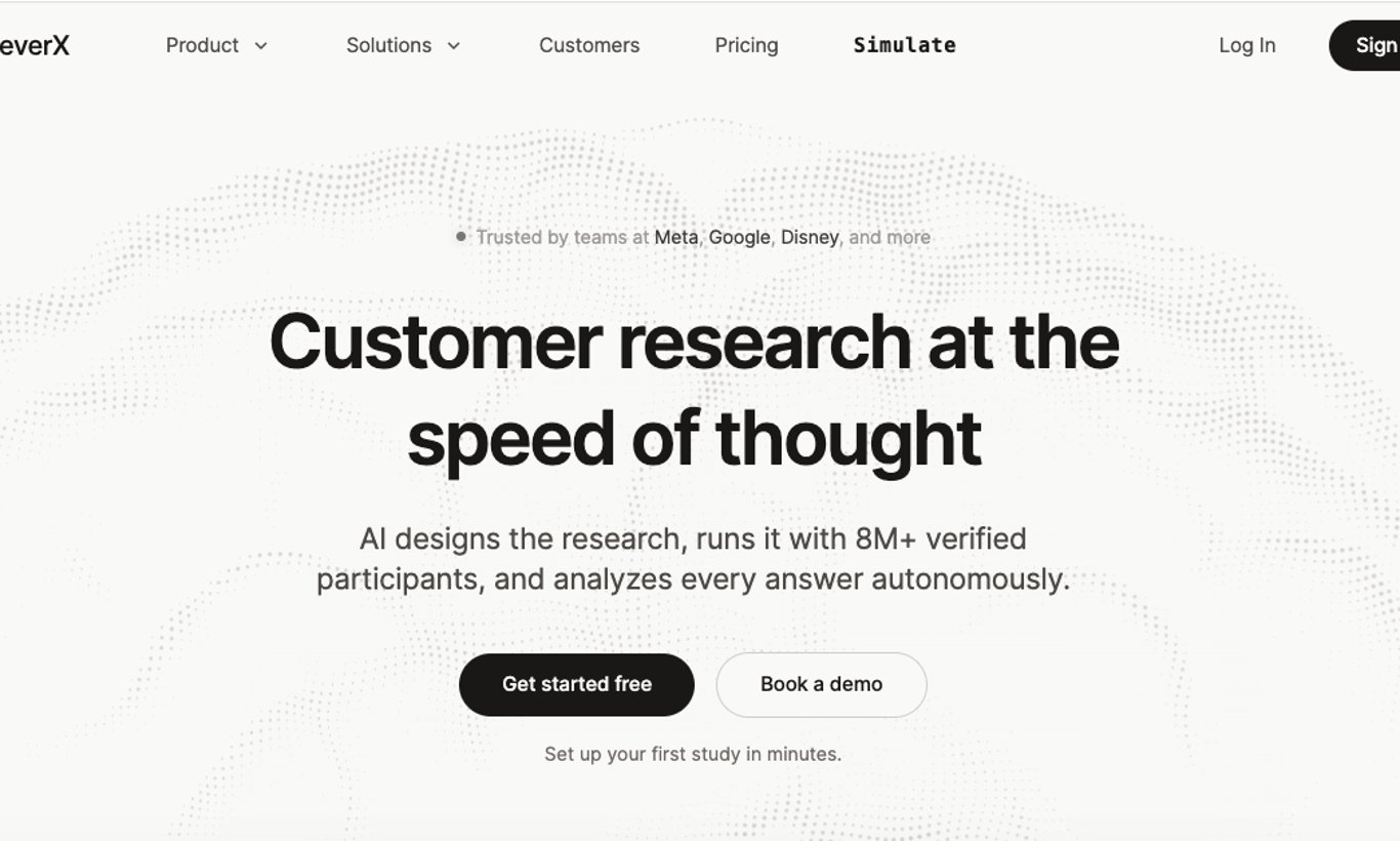 CleverX homepage