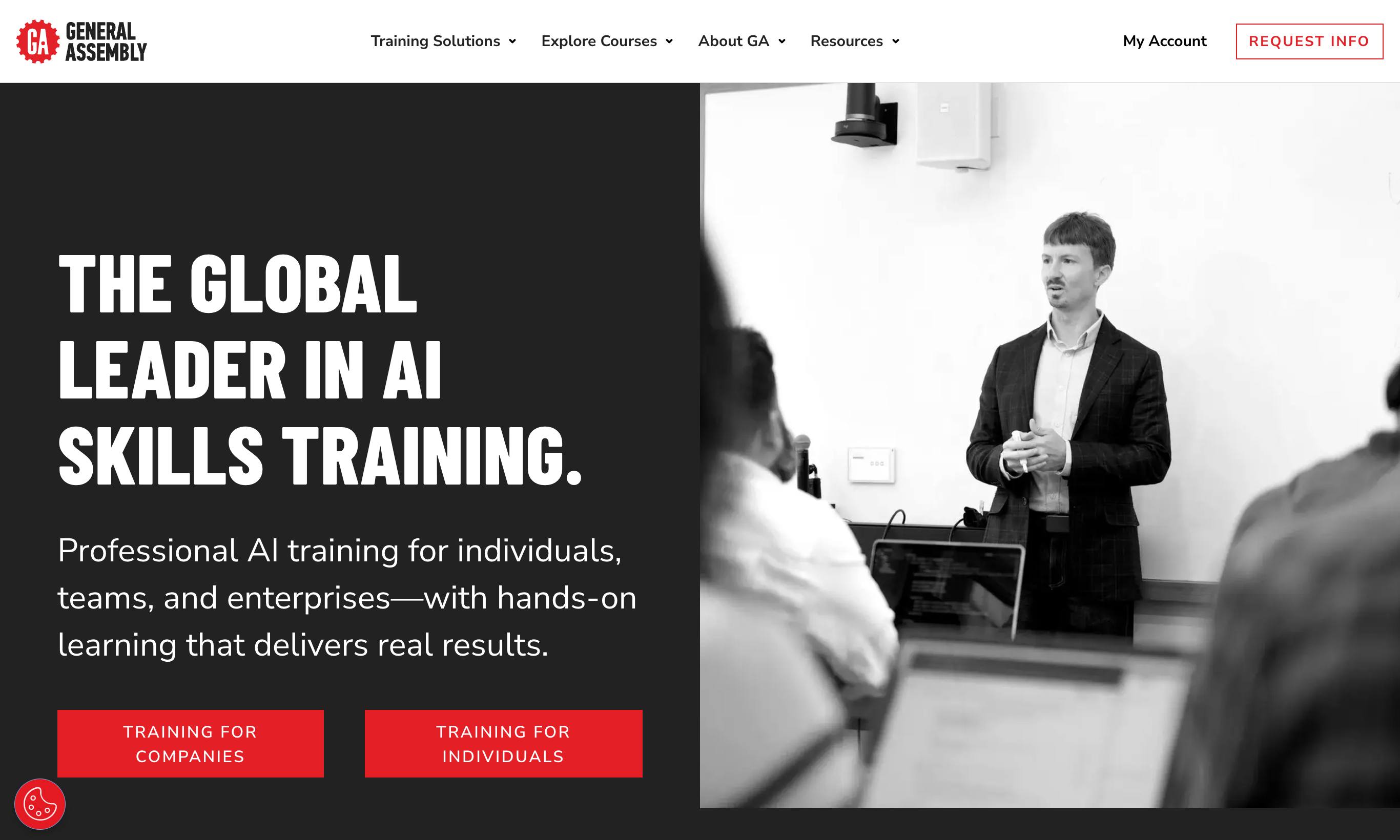 General Assembly homepage