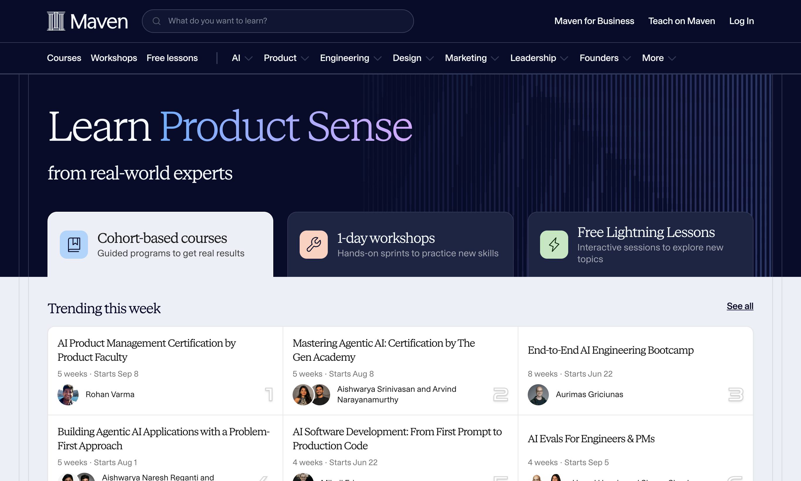 Maven homepage