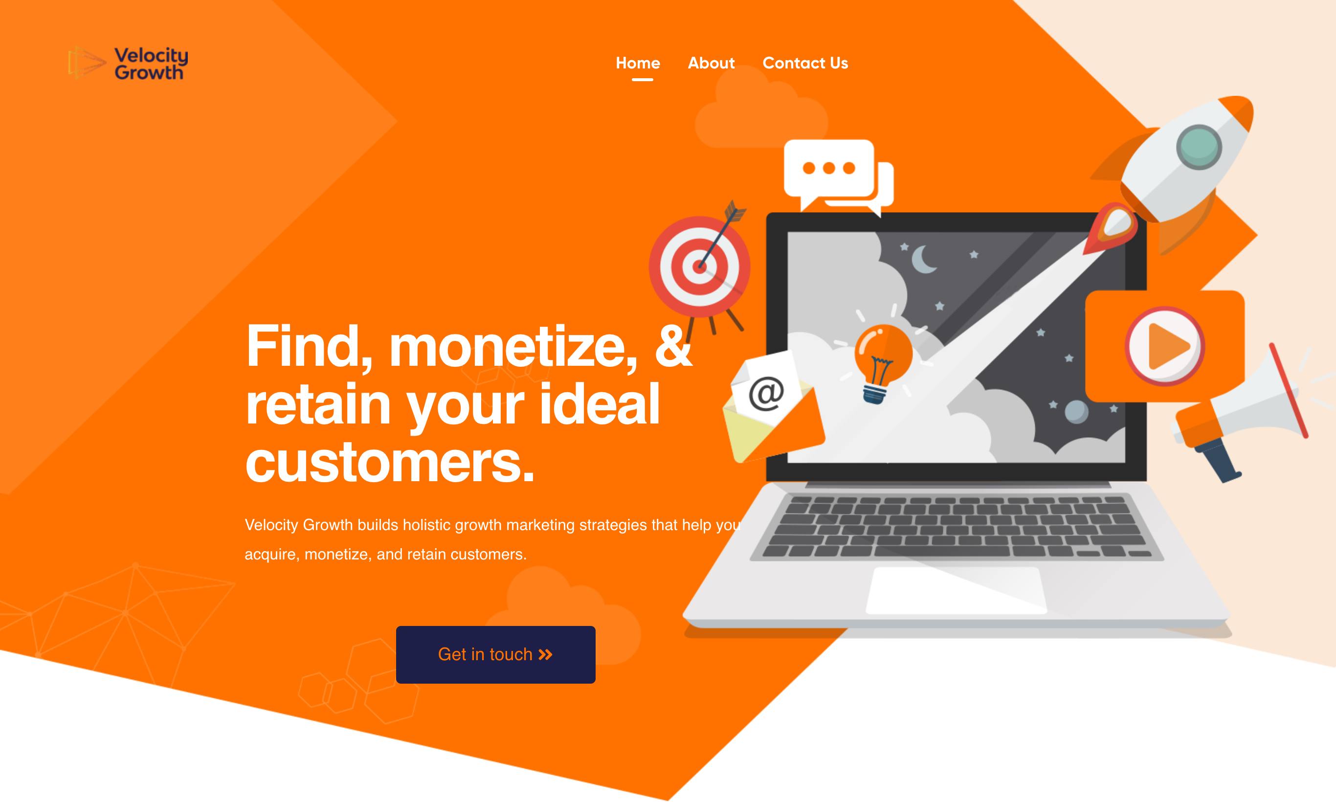 Velocity Growth homepage