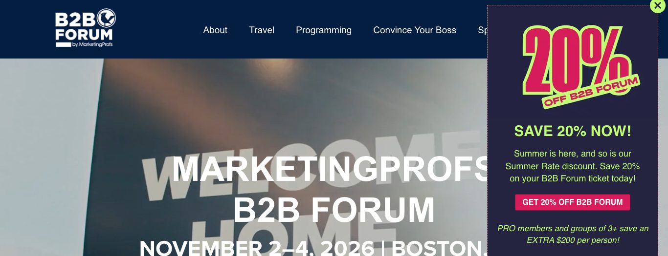 MarketingProfs B2B Forum