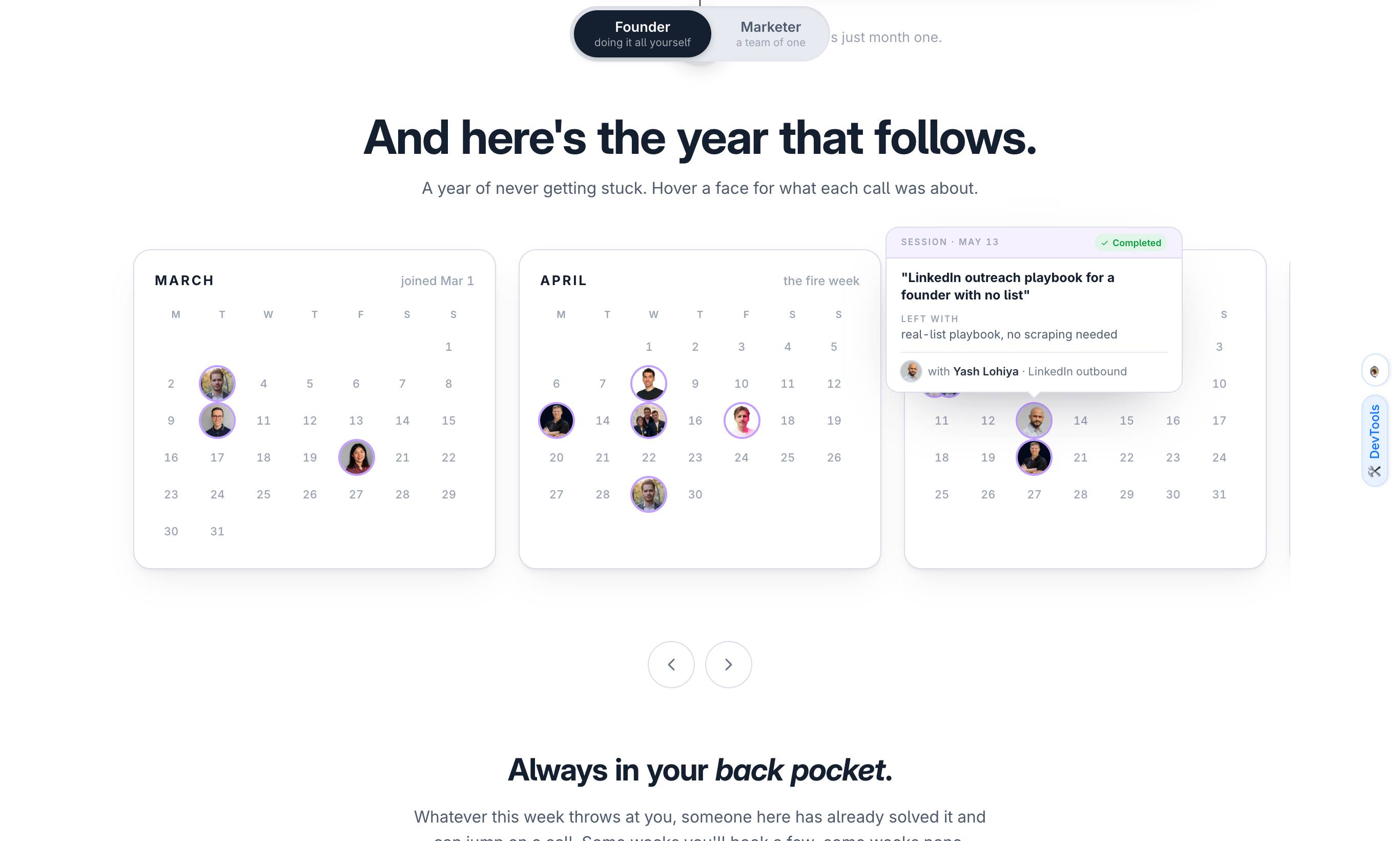 GrowthMentor homepage