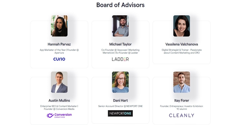 An overview of GrowthMentor Board of Advisors