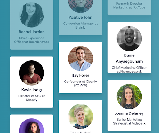 An overview of GrowthMentor's coaches and mentors