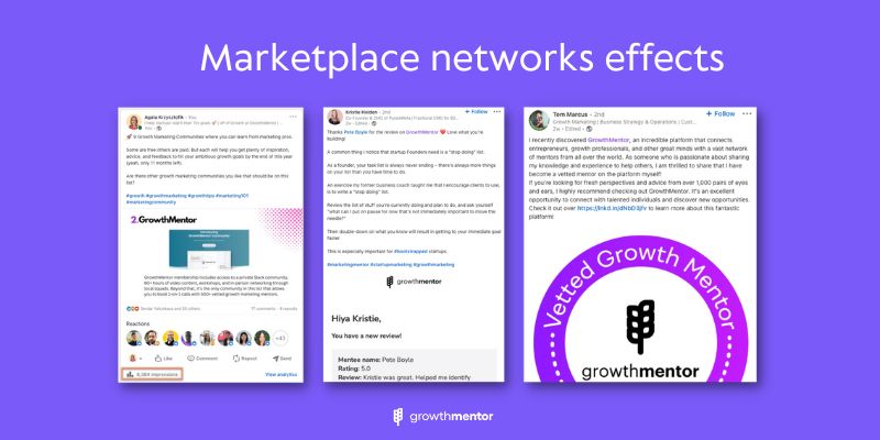 Marketplace networks effects