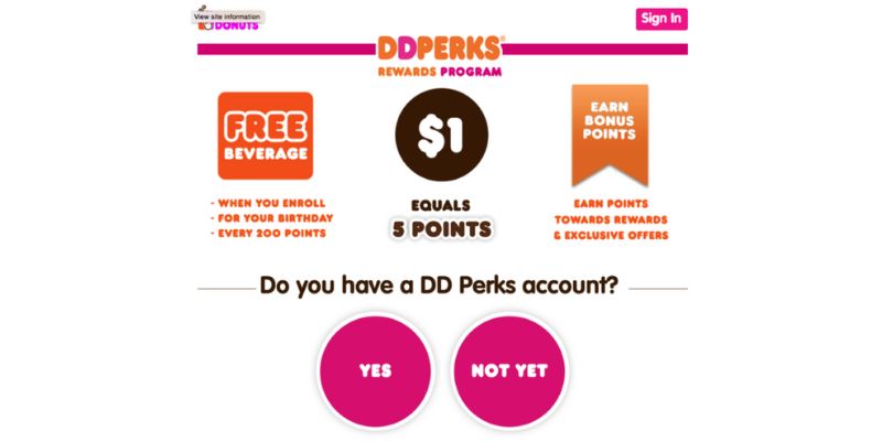 Donuts loyalty programs