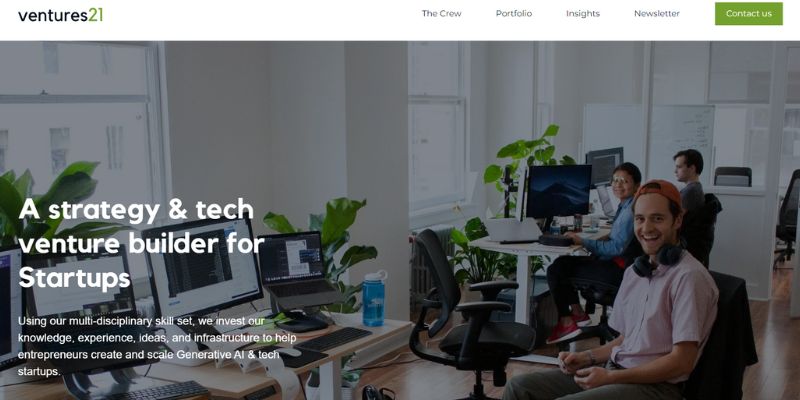 Venture 21 Homepage