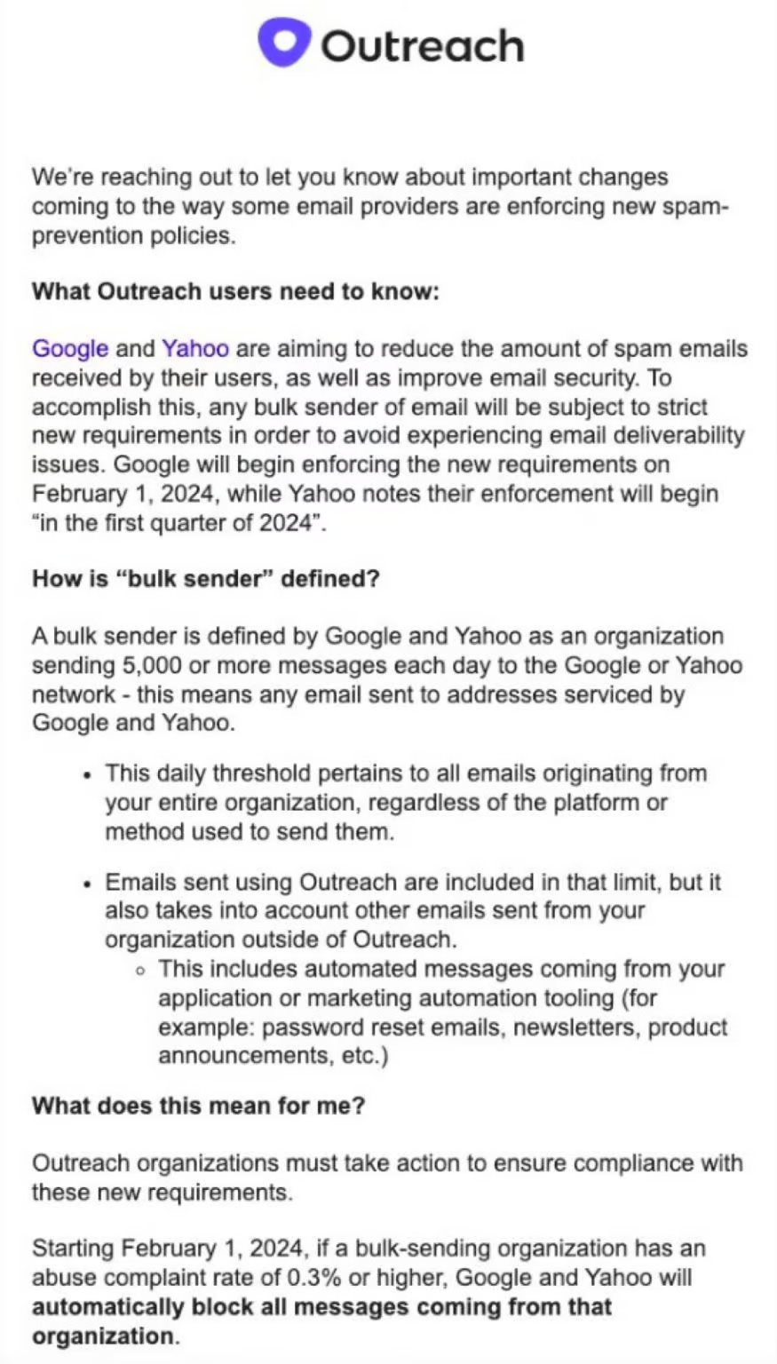 Google & Yahoo’s New Anti-spam Rules: What Does it Mean for Cold Emails ...