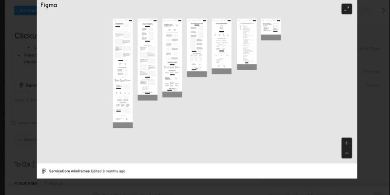 websitewireframe and mockup/design example