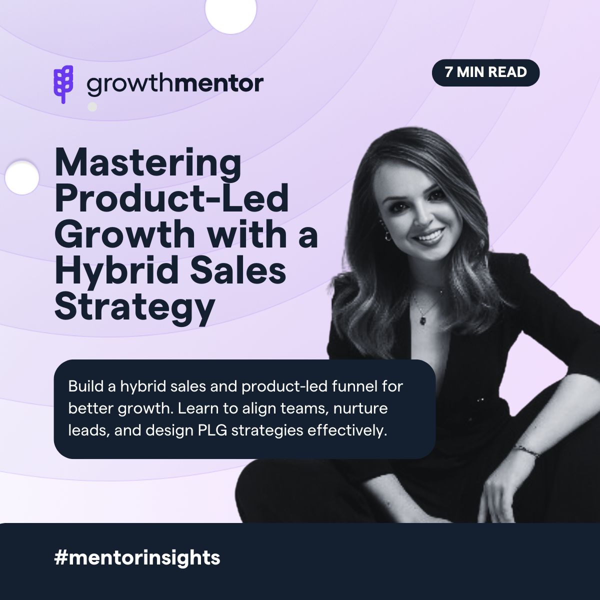 Mastering Product-Led Growth with a Hybrid Sales Strategy Cover